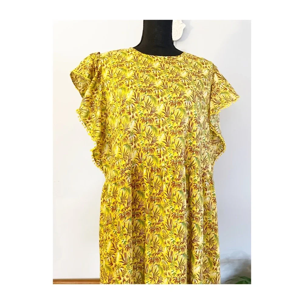 Ann Taylor Yellow Floral Maxi Dress - Picture 7 of 8